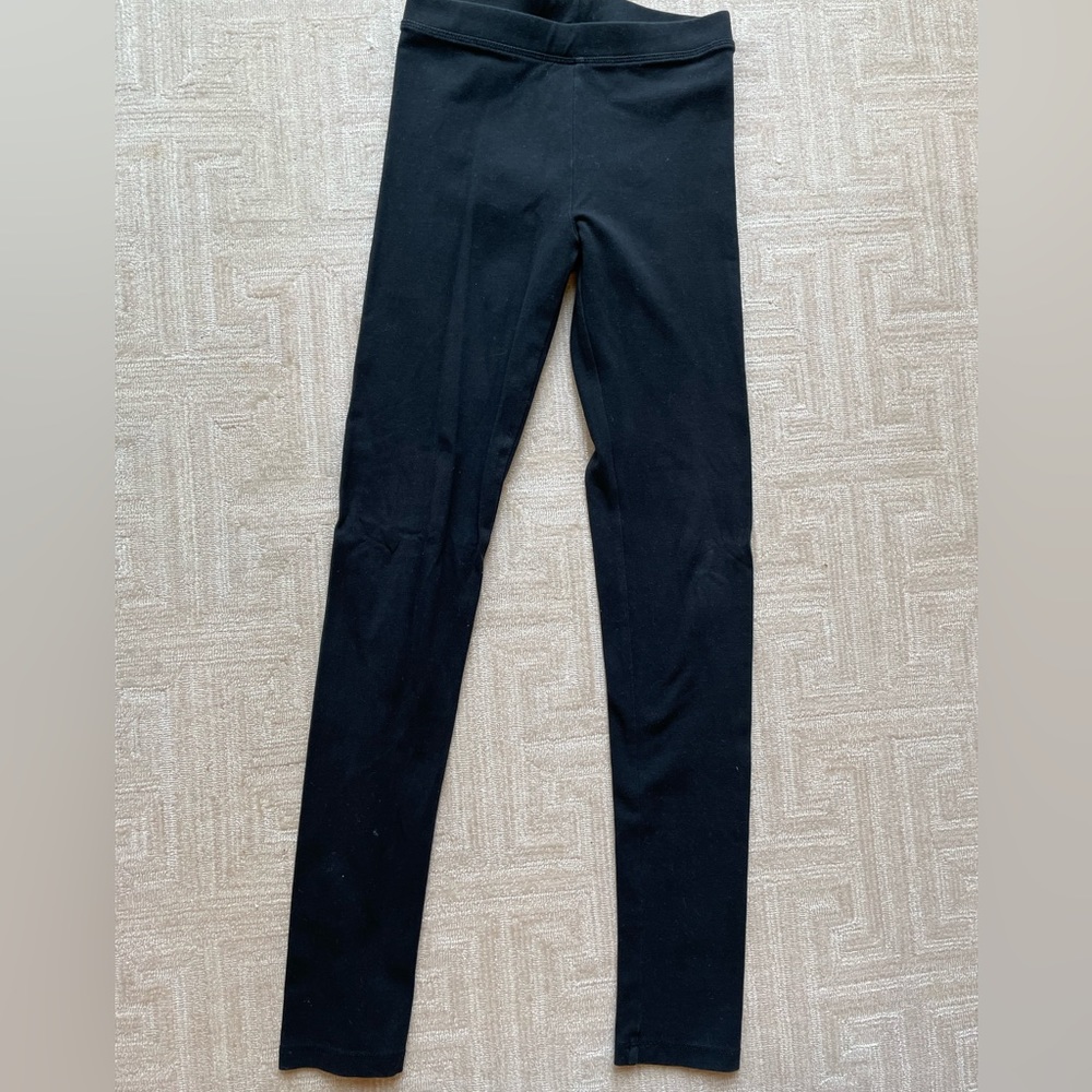 JCrew - Crew Cuts Girls' everyday leggings lightly use Black size 12
